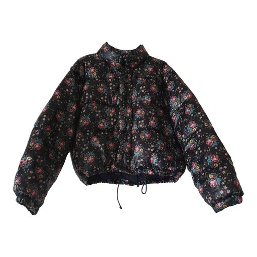 Floral down jacket