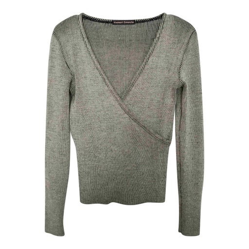Light gray heart wrap
