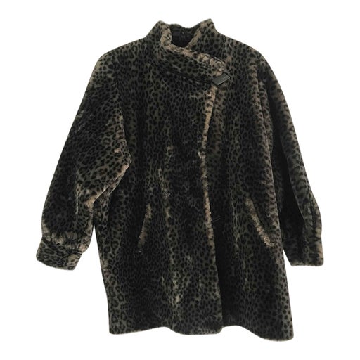 Faux fur coat