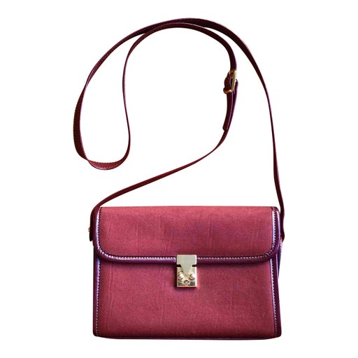 Small burgundy bag
