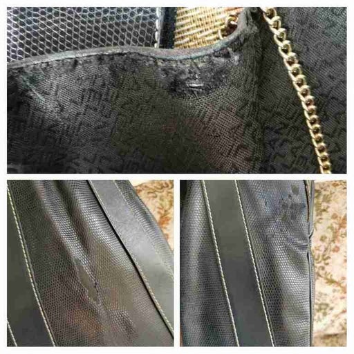 Lancel leather bag