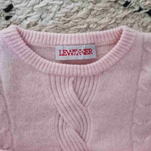 Angora and wool sweater