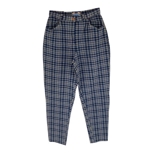 Checked pants