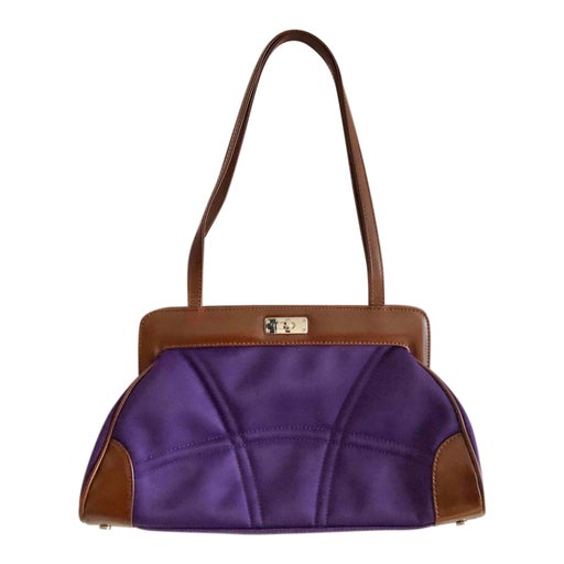 Quilted baguette bag