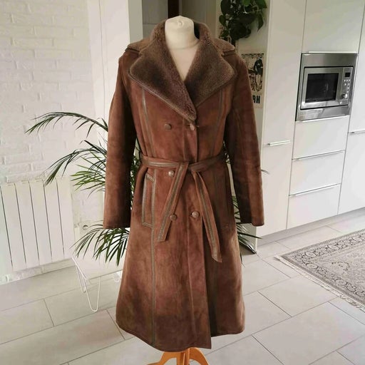 Shearling coat
