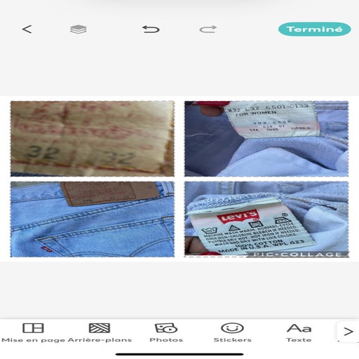 Levi's 501 W32L32 jeans