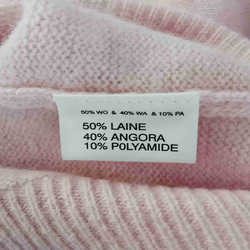 Angora and wool sweater