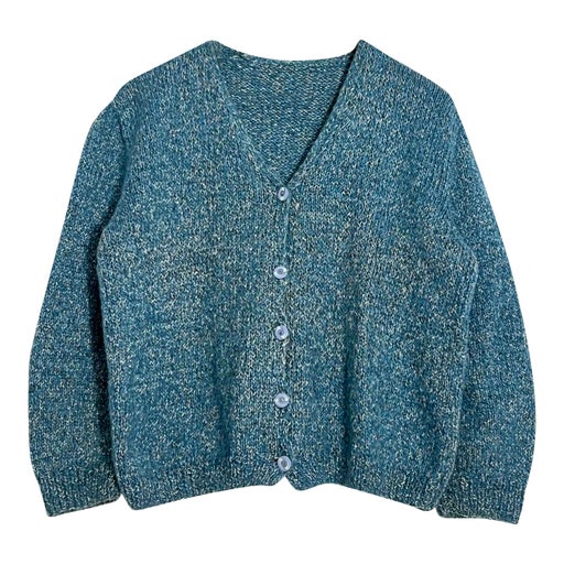 Wool and lurex cardigan