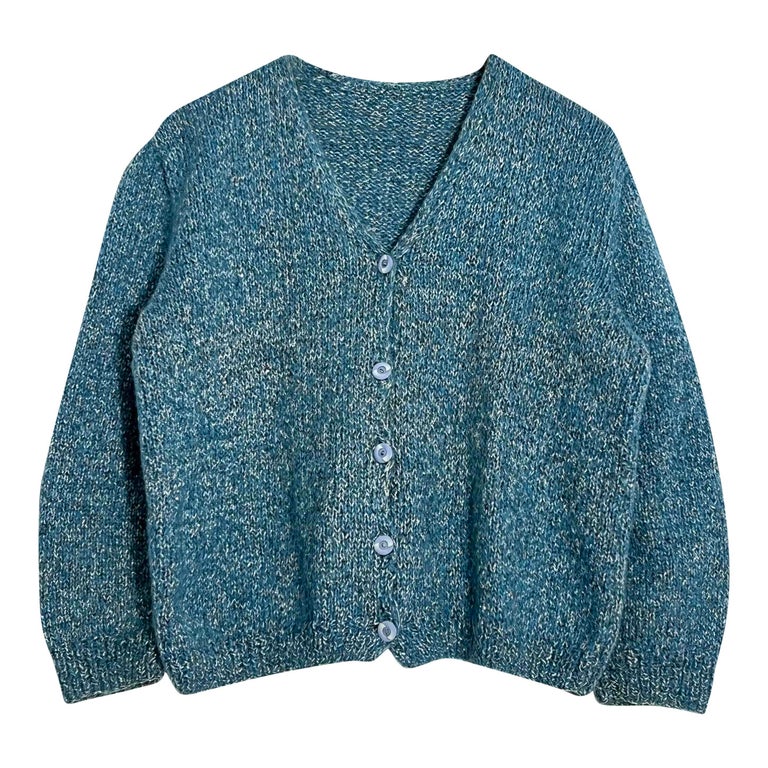Wool and lurex cardigan