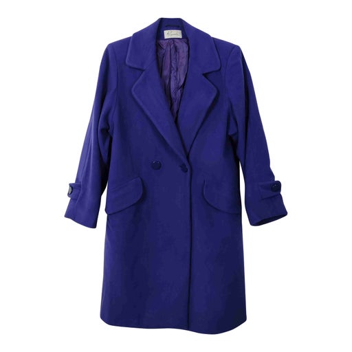 Wool and cashmere coat