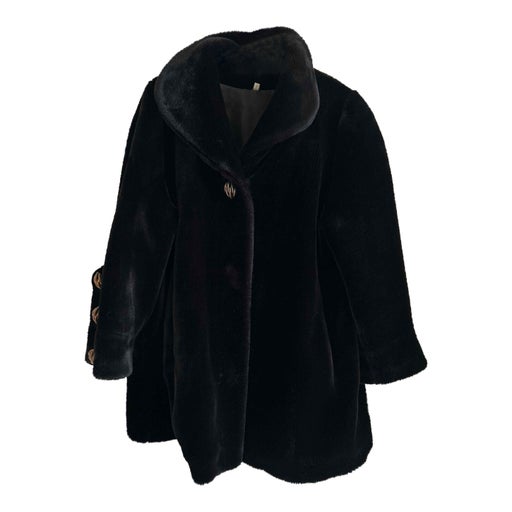 Faux fur coat