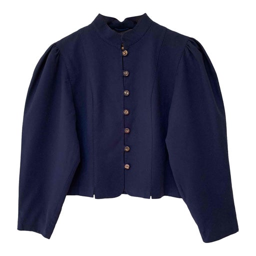 Short wool jacket
