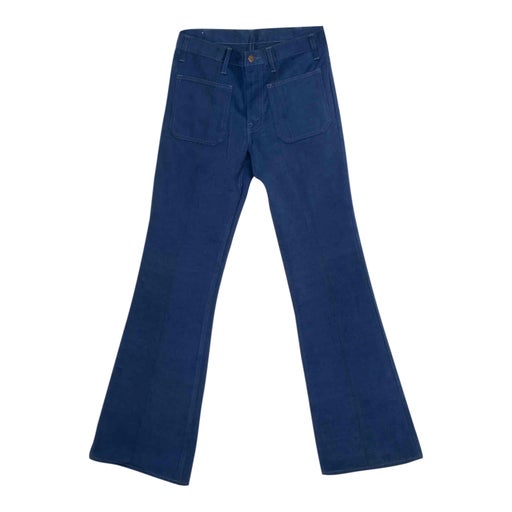 Levi's big E flared jeans