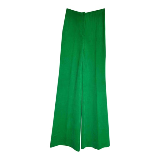 Ribbed flare pants
