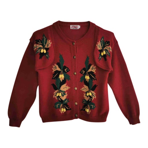 Embroidered cardigan