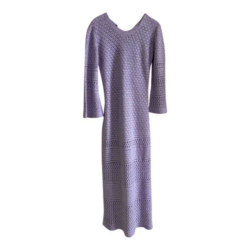 Long wool dress