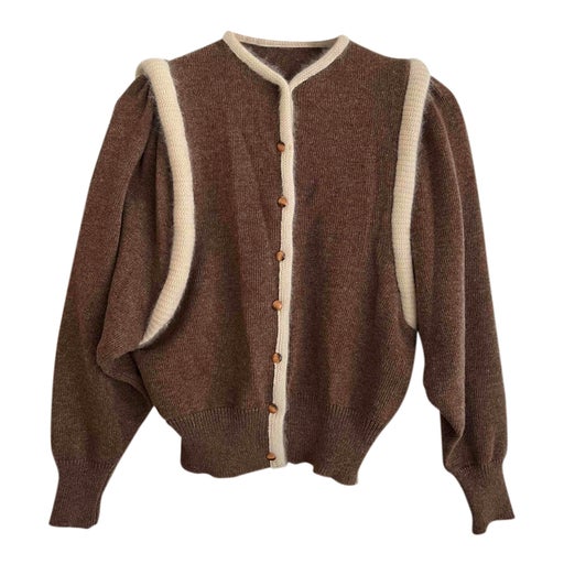 Wool cardigan