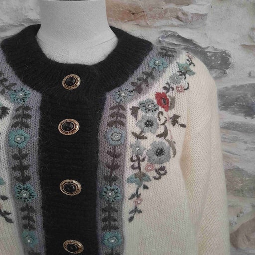 Wool cardigan