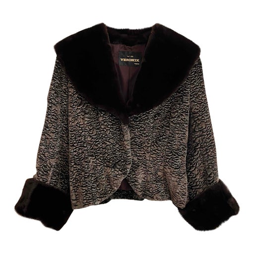 Faux fur jacket