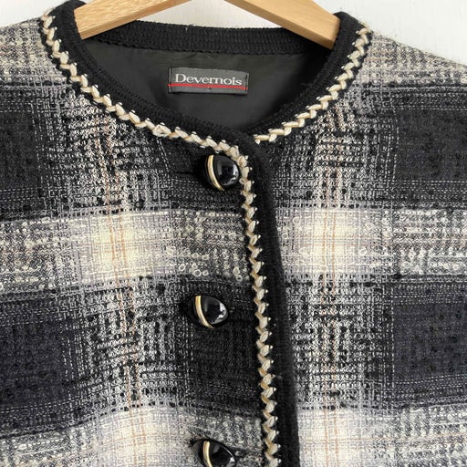 Checked jacket