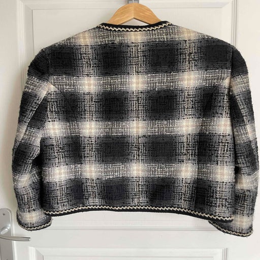 Checked jacket