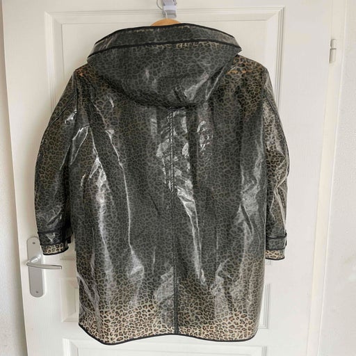 Leopard raincoat