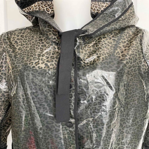 Leopard raincoat