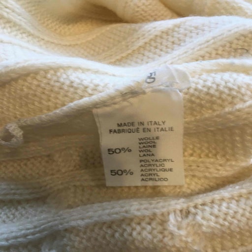 Cable sweater