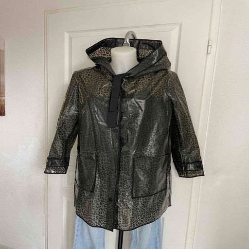 Leopard raincoat
