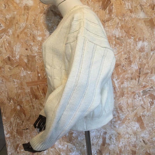Cable sweater