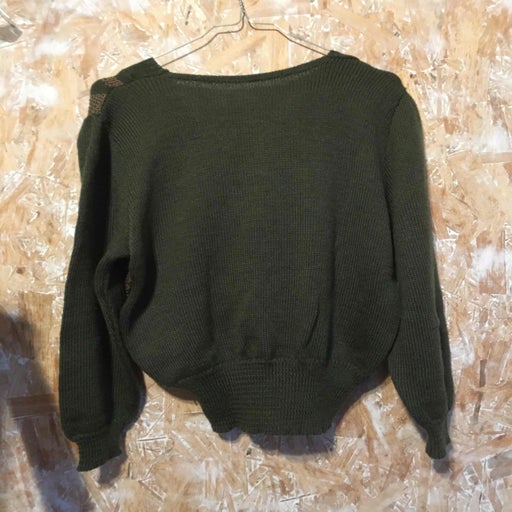 Embroidered sweater