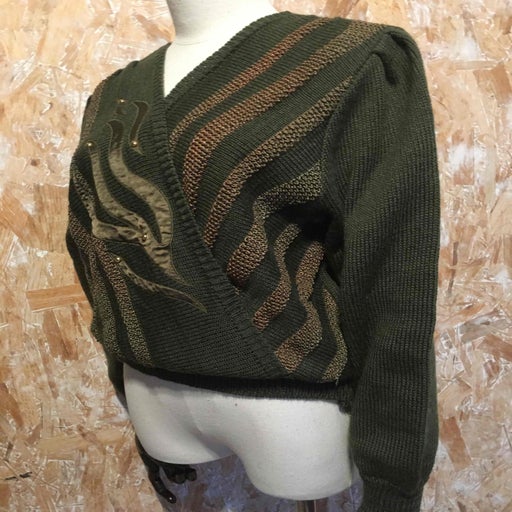 Embroidered sweater