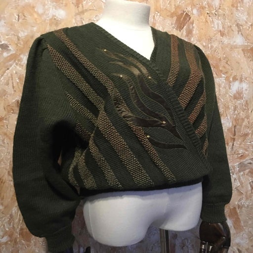 Embroidered sweater