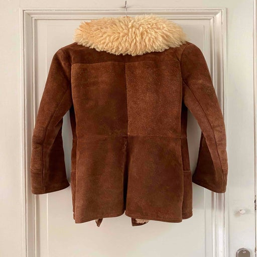 Shearling safari jacket