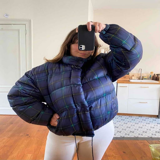 90's Scottish down jacket