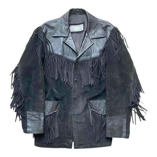 Leather and suede jacket