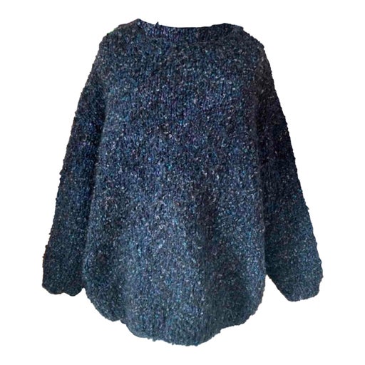 Speckled wool sweater