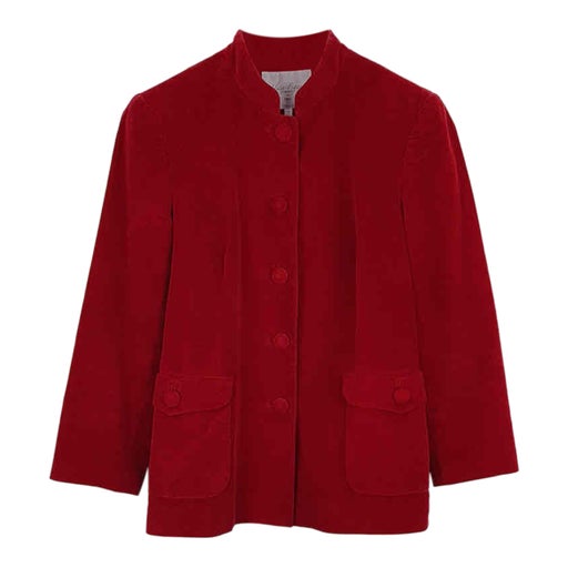 Velvet blazer