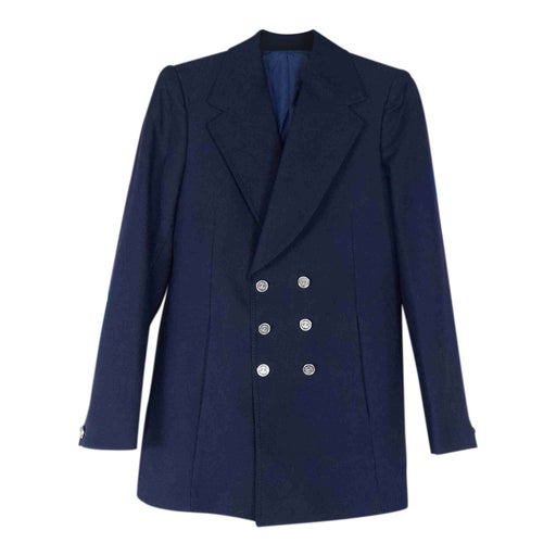 Long wool blazer