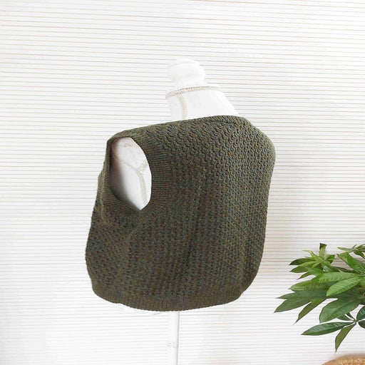 Sleeveless wool vest