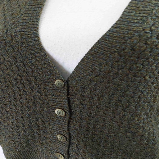Sleeveless wool vest