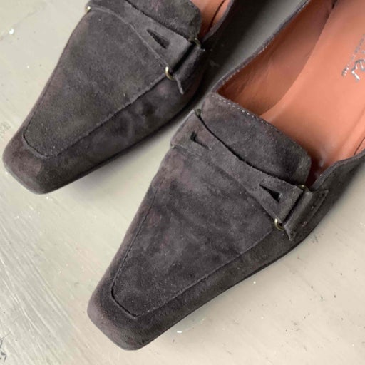 Suede loafers