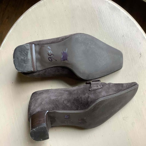 Suede loafers