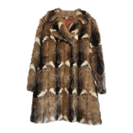 Faux fur coat