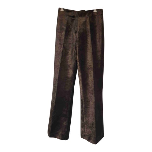 Velvet flare pants