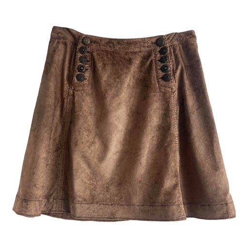 Corduroy skirt