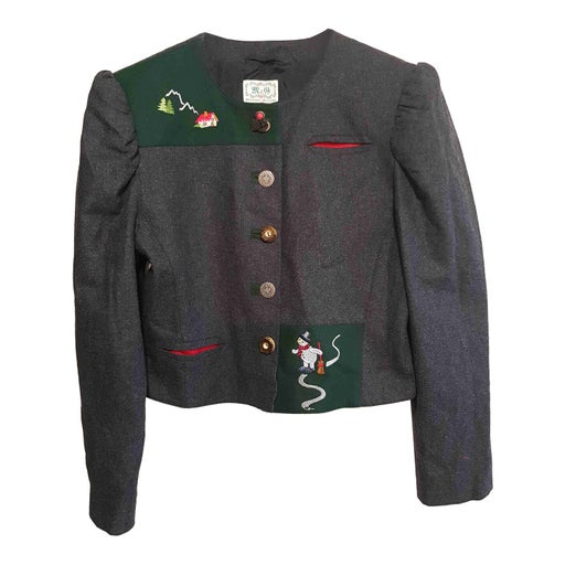 Wool cardigan