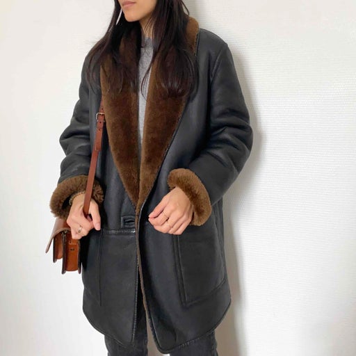 Max Mara shearling coat