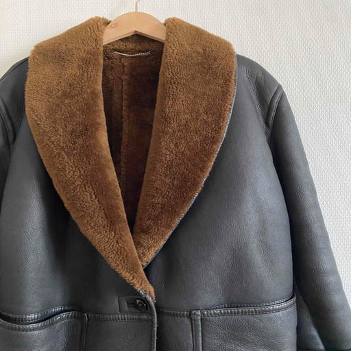 Max Mara shearling coat