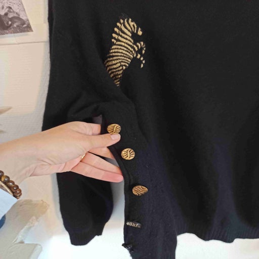Angora sweater